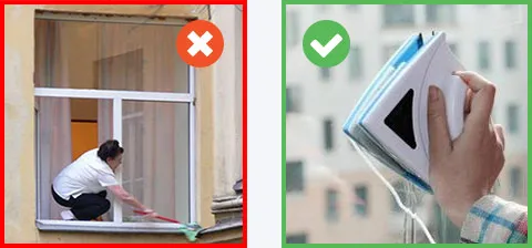 winclean - магнитная щетка для мытья окон